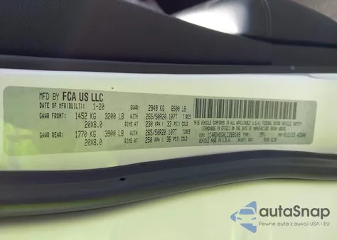 2020 Dodge Durango Gt from USA, damaged, VIN 1C4RDHDGXLC269109